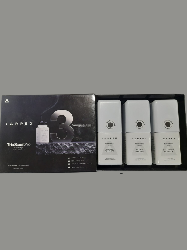 CARPEX TRİOSCENT PRO KOKU KARTUŞU 3'LÜ 90ML.ROMANTİC TRİO