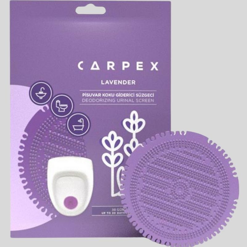 CARPEX PİSUVAR SÜZGECİ KOKU GİDERİCİ 10 ADET LAVANTA