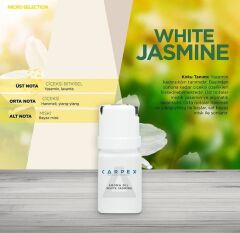 CARPEX MİCRO KOKU MAKİNESİ SİYAH + WHİTE YASMİNE KOKU KARTUŞU 50ML.