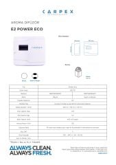 CARPEX E2 POWER KOKU MAKİNESİ + BİG BOSS KOKU KARTUŞU 125ML.
