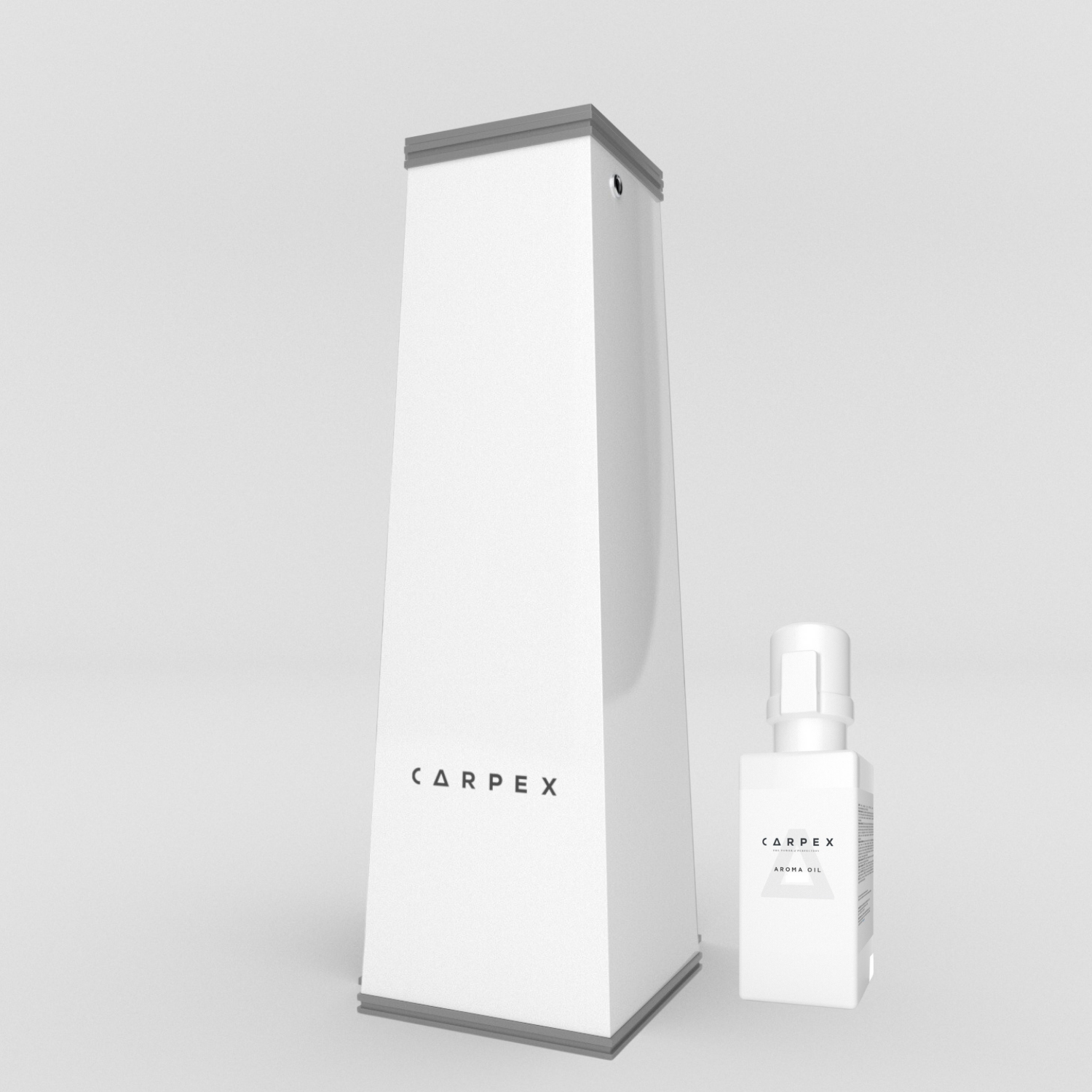 CARPEX AURAMAX 1200 L GENİŞ ALAN KOKU MAKİNESİ BEYAZ + CUTE KOKU KARTUŞU 250ML.